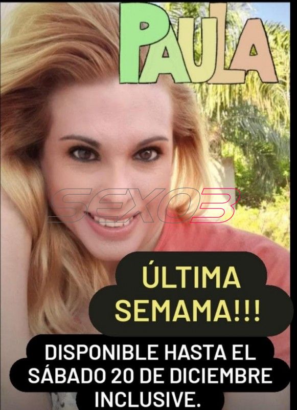 Hola, soy Paula Saez, Bienvenido a mi anuncio!